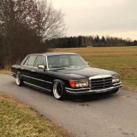 بنز w116 ۲۸۰s شش سیلندر