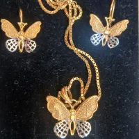 نیم ست پروانه در حد نو دو دست به قیمت تابلو