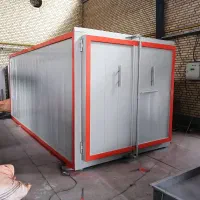 کوره،استاتیک رنگ پودری سایکلون دستگاه پاشش