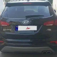سانتافه صفر مشکی ۲۰۱۷ سندقدیم معاوضه باخودرو دارم