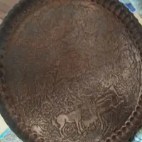 سینی مسی قلم عتیقه