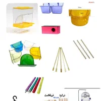 ملزومات قفس پرنده