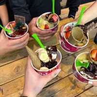 بستنی تازه و رژیمی ( خودت بسازش )