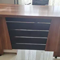 میز اداری ۱۴۰ cm با سه کشو