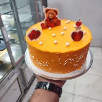 کیک تولد تازه