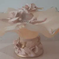 ظرف کریستال مورانو ایتالیا - Murano - شیرینی خوری