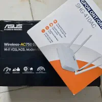 مودم ایسوس ac750 و مودم فیبر نوری