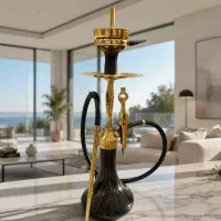 قلیان کرنو لارج سرمه ای قلیون