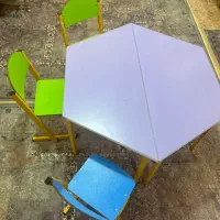 میزوصندلی شش ضلعی