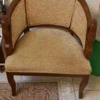 مبل ۸ نفره چوبی قدیمی