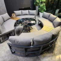 تجهیز لوکس و اروپایی فضای باز باغ ویلا-طراحی اجرا