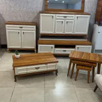 میز تلوزیون آینه کنسول جلومبلی مدل زارا