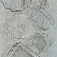 ظروف کریستال و ظرف کاپ کیک وتنقلات