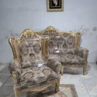 مبل سلطنتی ۹نفره تمام چوب راش