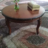 میز جلو مبلی چوب گردو