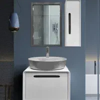 کابینت روشویی ، آینه و باکس سودا