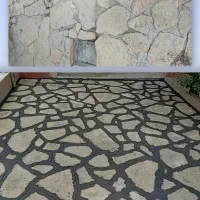 بندکشی سنگ و اجرسفال