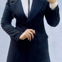 کت مشکی  درنگ سایز بندی