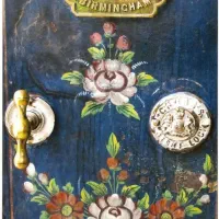 گاوصندوق عتیقه وآنتیک انگلیسی