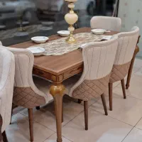 میز نهار خوری ۶نفره مدل ۸۰ نیولوکس نهارخوری۶۶۶۶