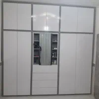 طراحی و ساخت کابینت کمد دیواری سرویس خواب و کناف