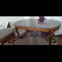 میز  عسلی چوب گردو سالم سالم
