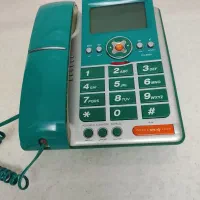 تلفن رو میزی با مقدار لوازم قیمت300تومان
