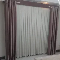 پرده سالن کاملا نو