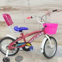 دوچرخه 12 و 16 صورتی
