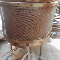 تنور استوانه ای سالم وتمیز