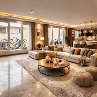 غرق نور و دلباز در قلب نیاوران /تک‌واحدی،