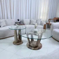 میز جلو مبلی رستیک لوکس آرک