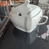 سوپخوری چینی۲۴×۲۴ استفاده نشده تمیز سالم در چالوس