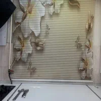 پرده زبرا برای پنجره عرض یک نیم طول یک شصت