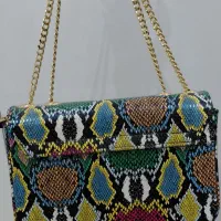 کیف  خاص پوست ماری هفت رنگ