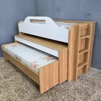 تخت دوطبقه با میزتحریر بزرگ/قسطی