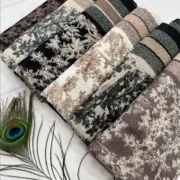 روسری و شال نخ پلیسه بهاری (روسری چارقد)