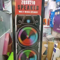 اسپیکر باند  ZQS 8210 با میکروفن بیسیم شارژی