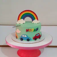 کیک تولد خانگی