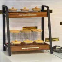 استند چوب و فلز کیان