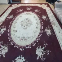 دوتا فرش ماشینی کار کرده ۹ متری و ۶ متری