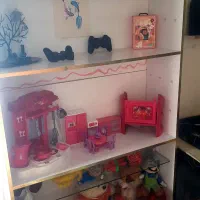 کمد بچه و شلف و کتابخانه