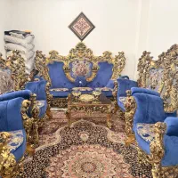 مبل سلطنتی  ۹نفره پارچه ترک