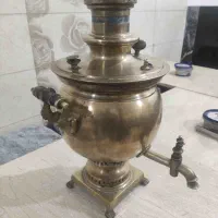 سماور زغالی قدیمی قدمت بالای ۲۰۰ سال