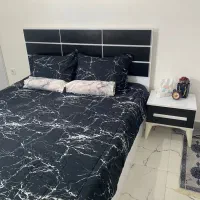 سرویس تخت خواب کامل و میز آرایش وپاتختی و تشک