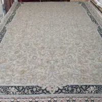 ۶ تخته فرش ۱۲۰۰ شانه رنگ موکایی طلاکوب نوآکبند