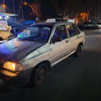 پراید 82 نقره ای