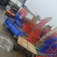 (گاری ۱۰۰در ۷۰توری ۳۰)چهار چرخ حمل بار دستی۱۰۰در۷۰