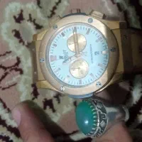 ساعت هابلوت و انگشتر عقیق