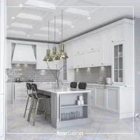 کابینت لوکس mdf با ۱۶ سال تجربه  اقساط ۴ ماهه